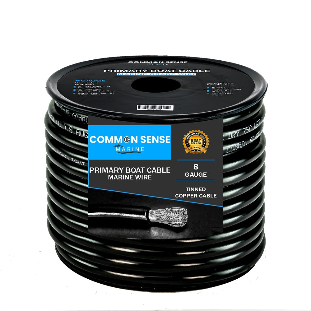 thumbnail image 2 of 8 AWG Stranded Pure Copper Primary Wire – 5ft Each In White, Green, Red & Black – 600/1000V PVC Insulation 2 of 5